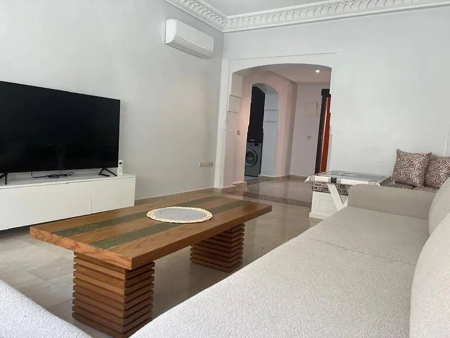 Bel Appartement Meuble Avec Piscine, L'Hivernage A Marrakech Marrakesh