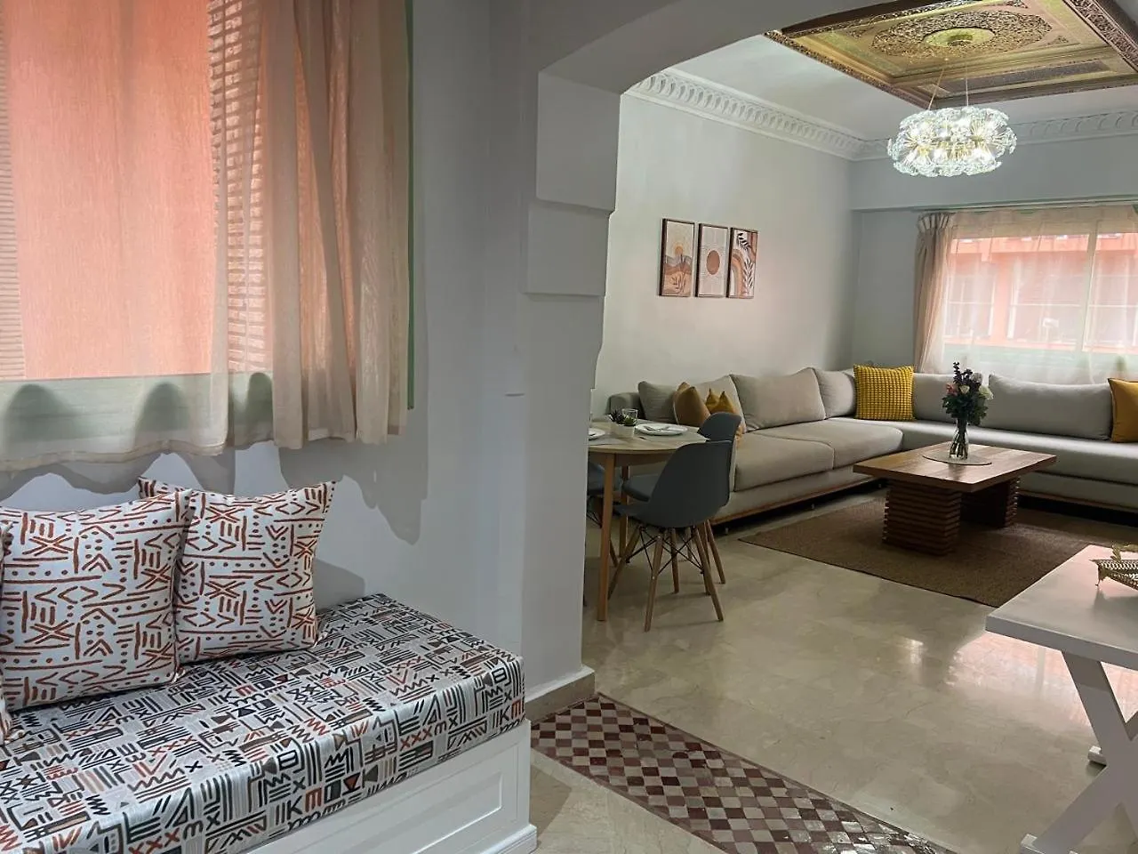 Apartment Bel Appartement Meuble Avec Piscine, L'Hivernage A Marrakech Marrakesh Morocco