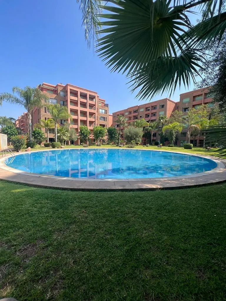 Bel Appartement Meuble Avec Piscine, L'Hivernage A Marrakech Marrakesh