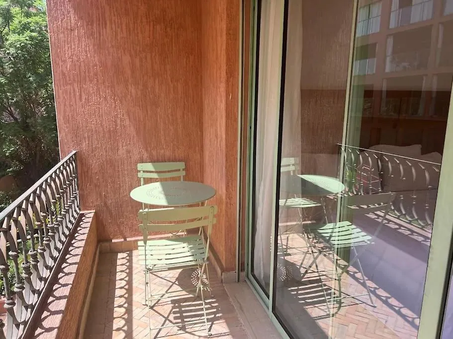 Apartamento Bel Appartement Meuble Avec Piscine, L'Hivernage A Marrakech Marrakesh