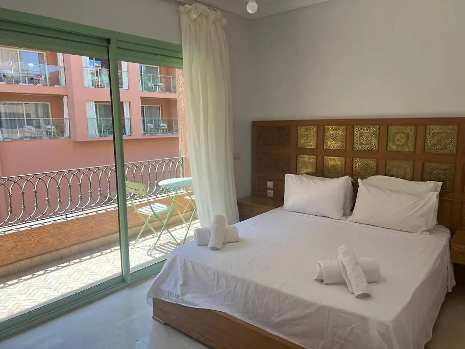 Bel Appartement Meuble Avec Piscine, L'Hivernage A Marrakech Marrakesh