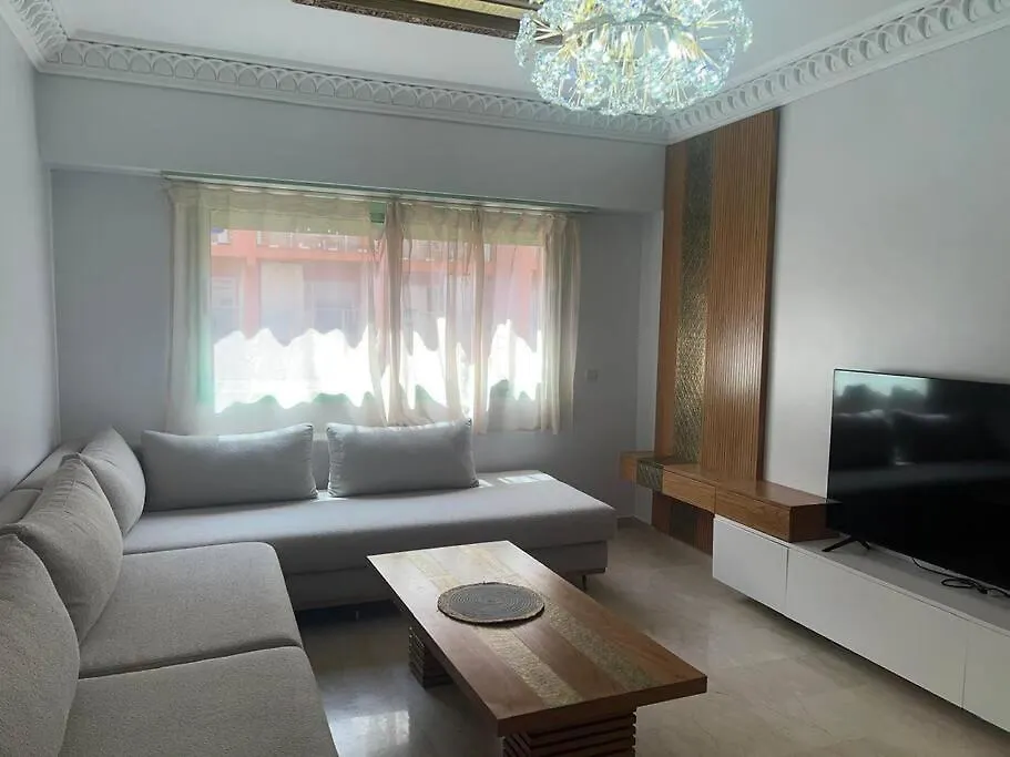 Bel Appartement Meuble Avec Piscine, L'Hivernage A Marrakech Marrakesh Apartment