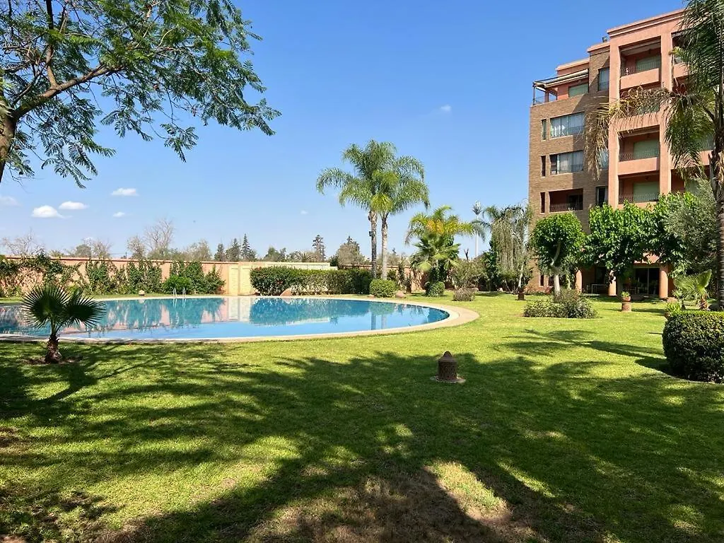 Bel Appartement Meuble Avec Piscine, L'Hivernage A Marrakech Marrakesh Apartment